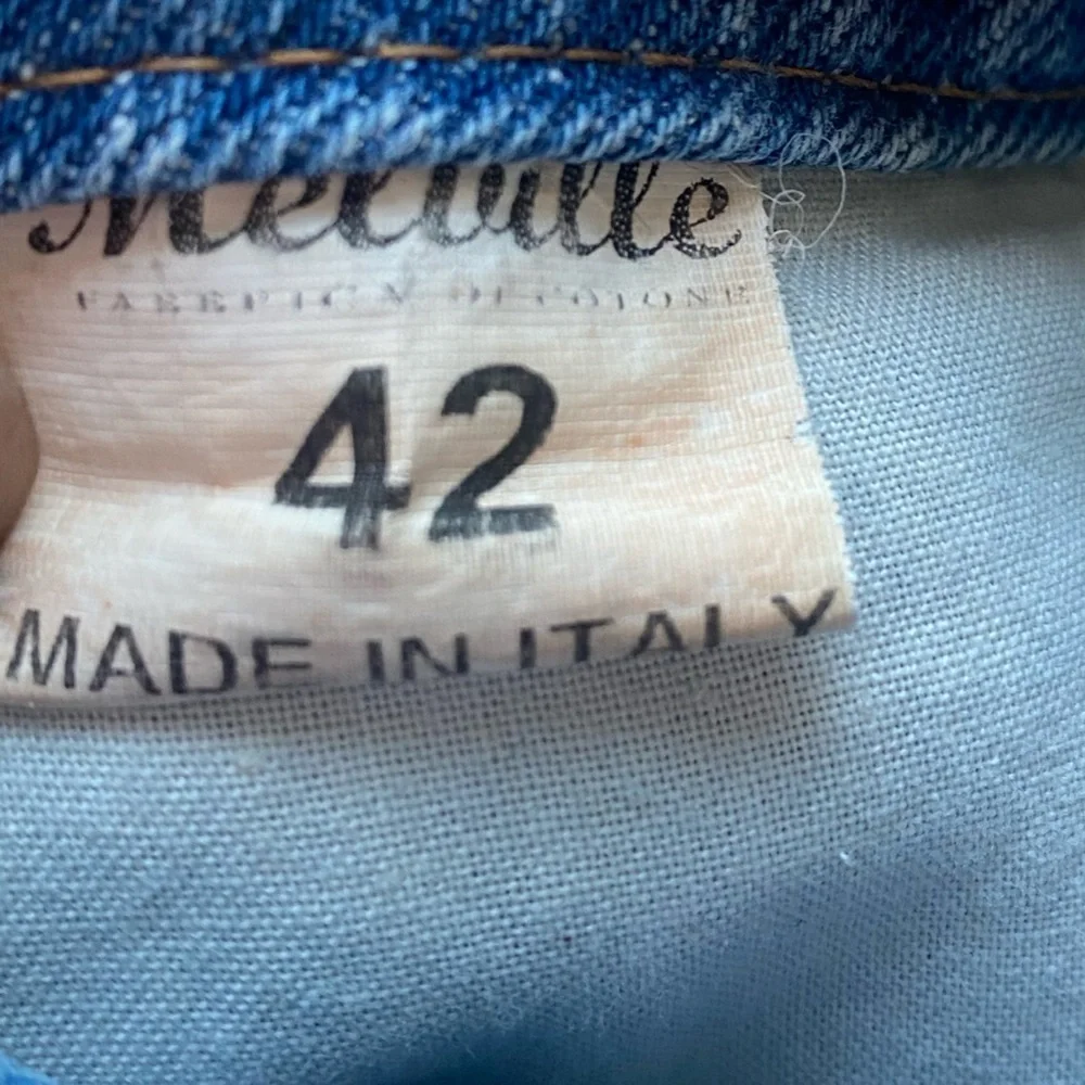 Melville shorts exposed button‎ fly distressed